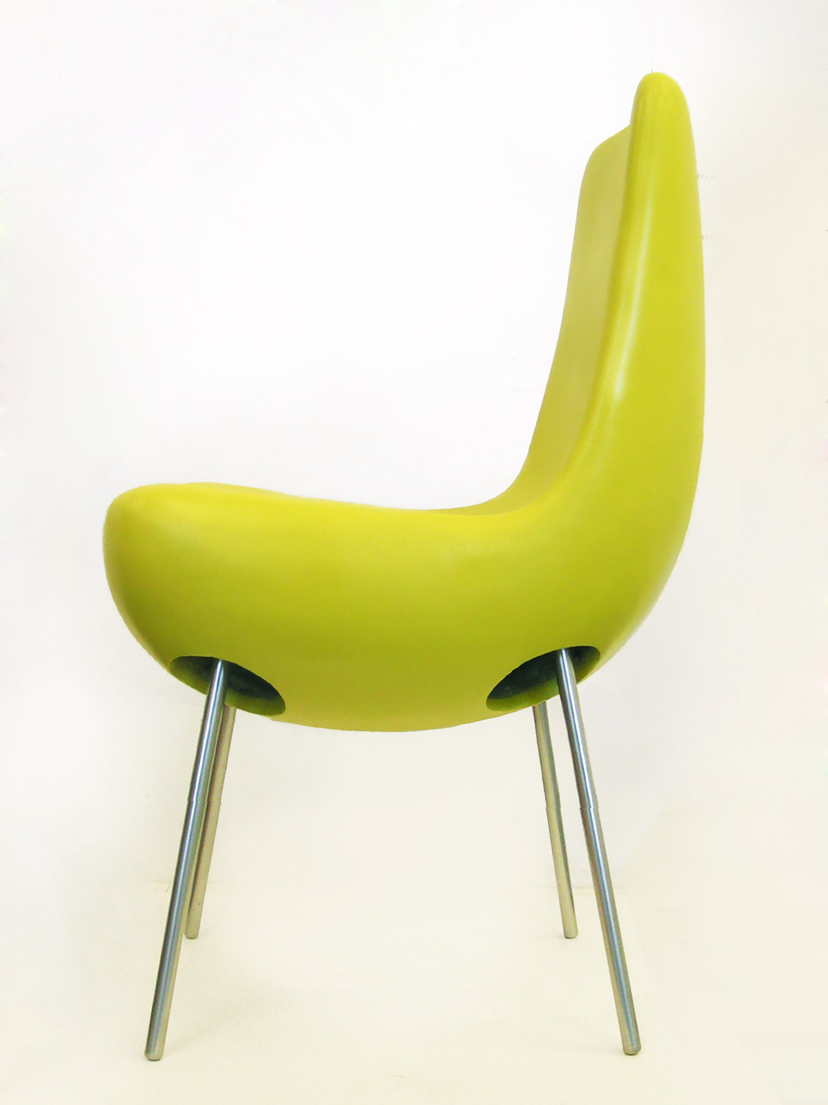 the chair is inspired with the new architectural design of National library in Prague