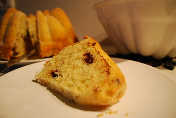 tvarohová s kousky čokolády