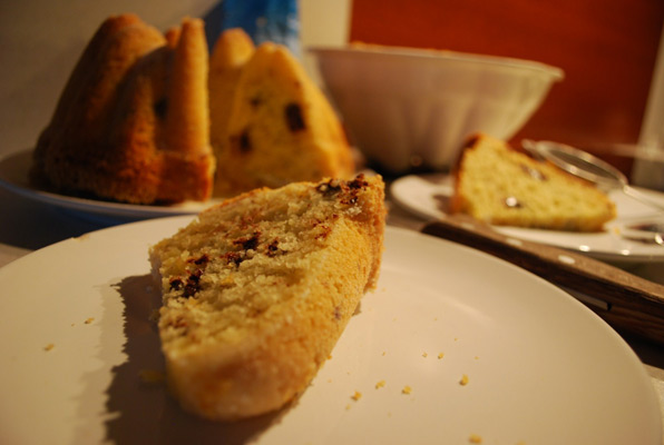 tvarohová s kousky čokolády